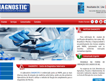 Tablet Screenshot of laboratoriodiagnostic.com.br